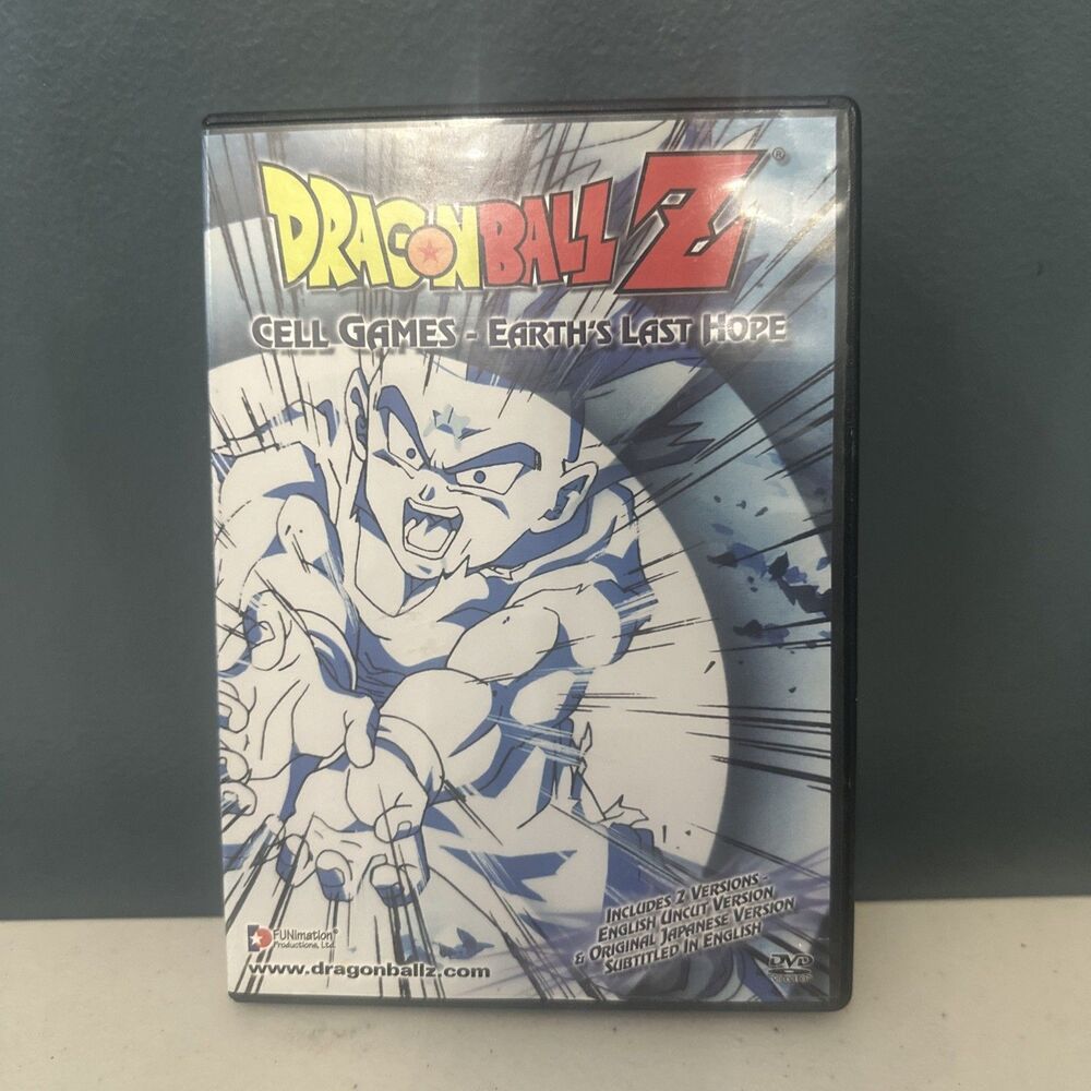 Dragon Ball Z CELL GAMES Earth's Last Hope (2004 DVD)